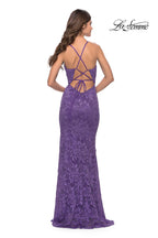 La Femme Dress 31234 - Purple