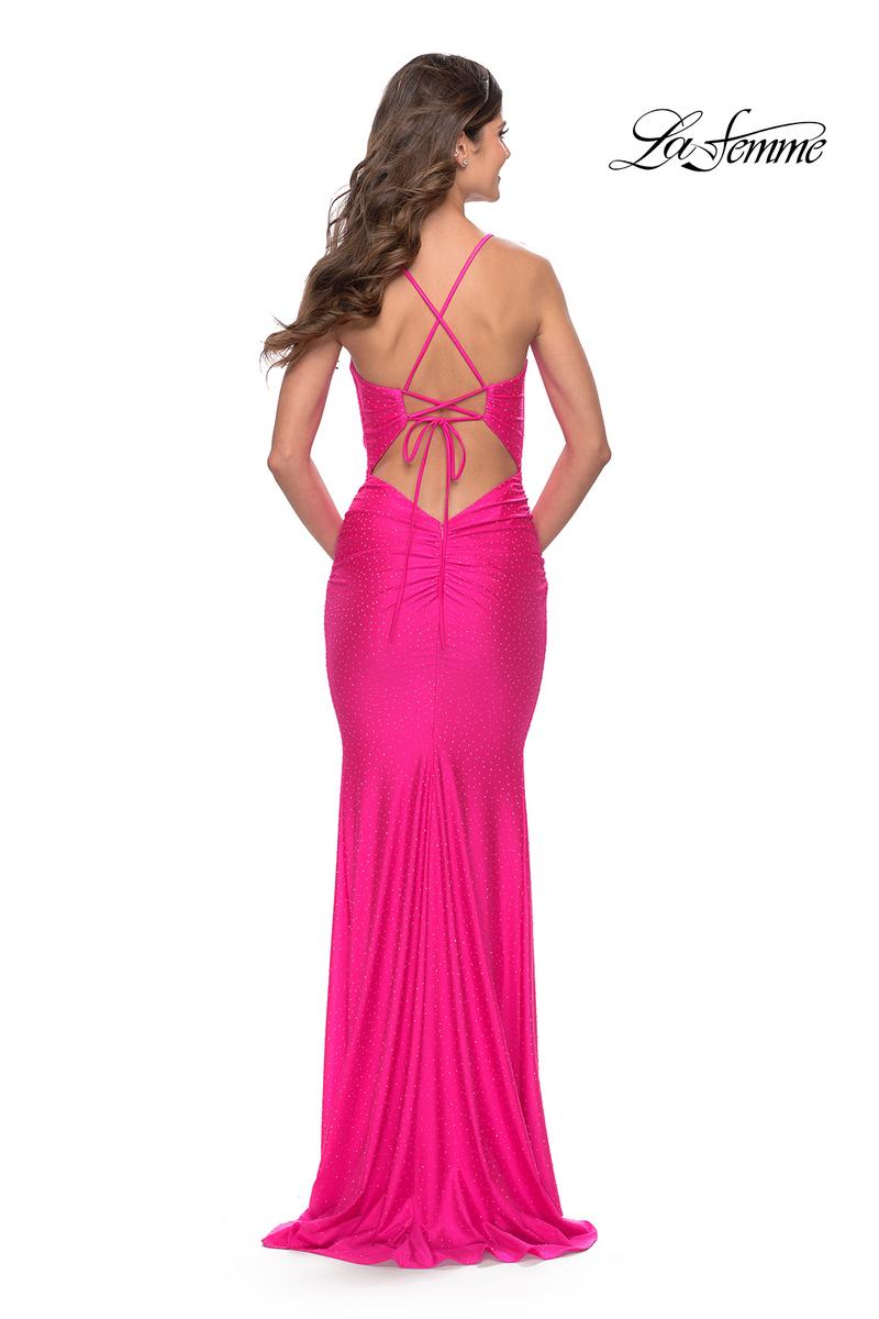 La Femme Dress 31237 - Neon Pink