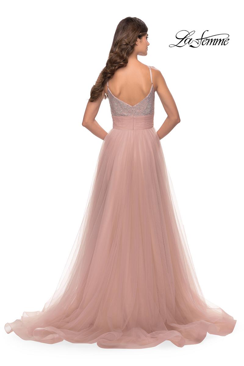 La Femme Dress 31238 - Dusty Mauve