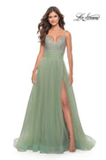 La Femme Dress 31238 - Sage