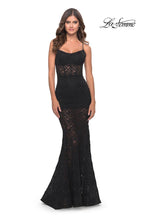 La Femme Dress 31253 - Black