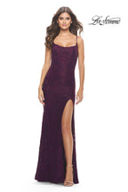 La Femme Dress 31259 - Dark Berry