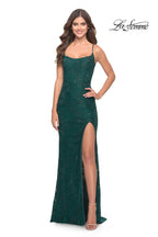 La Femme Dress 31259 - Dark Emerald