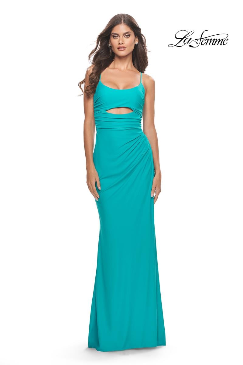 La Femme Dress 31264 - Aqua
