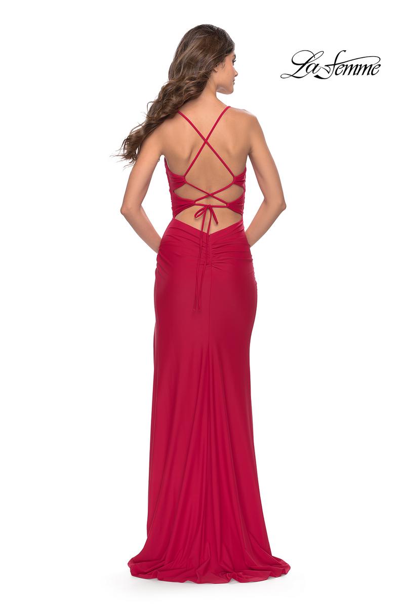 La Femme Dress 31264 - Red