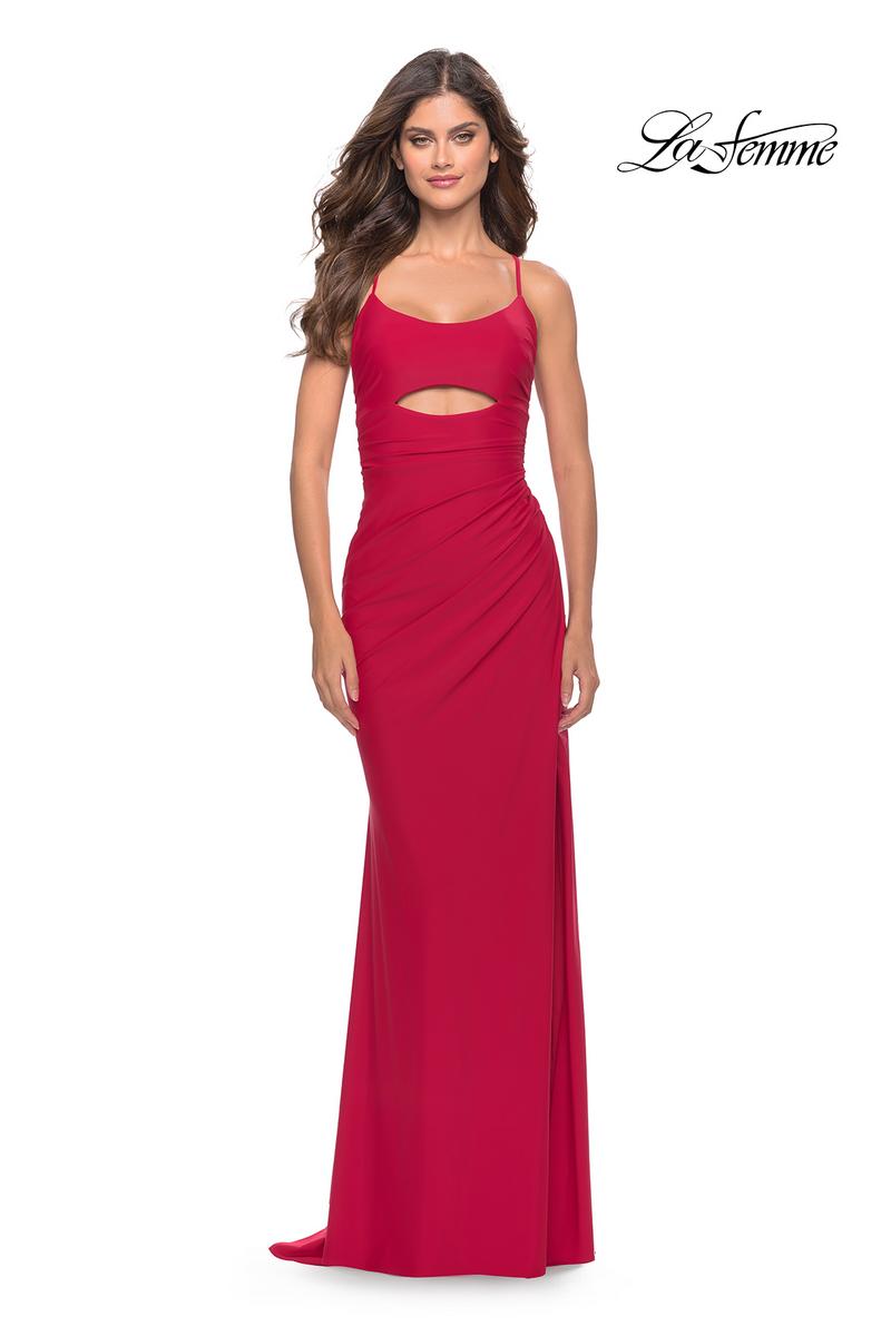 La Femme Dress 31264 - Red