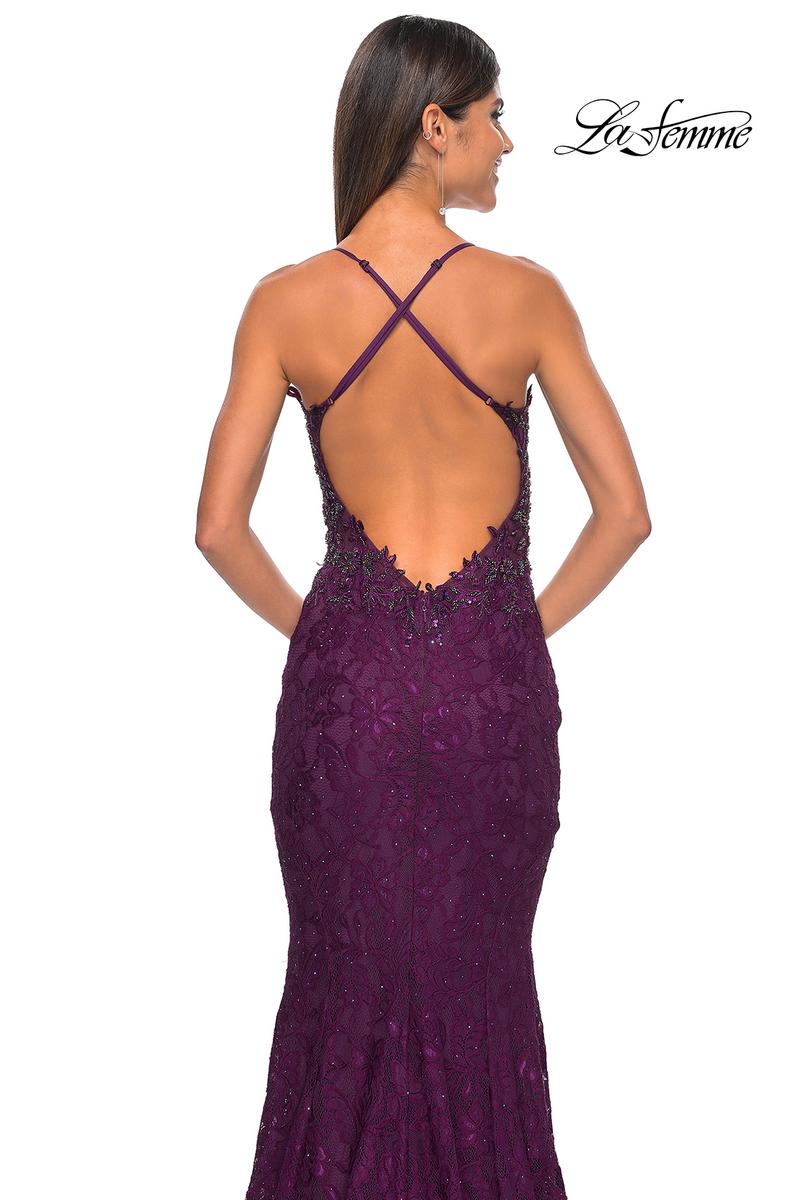 La Femme Dress 31265 - DARK BERRY