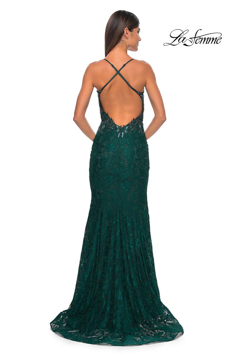 La Femme Dress 31265 - DARK EMERALD