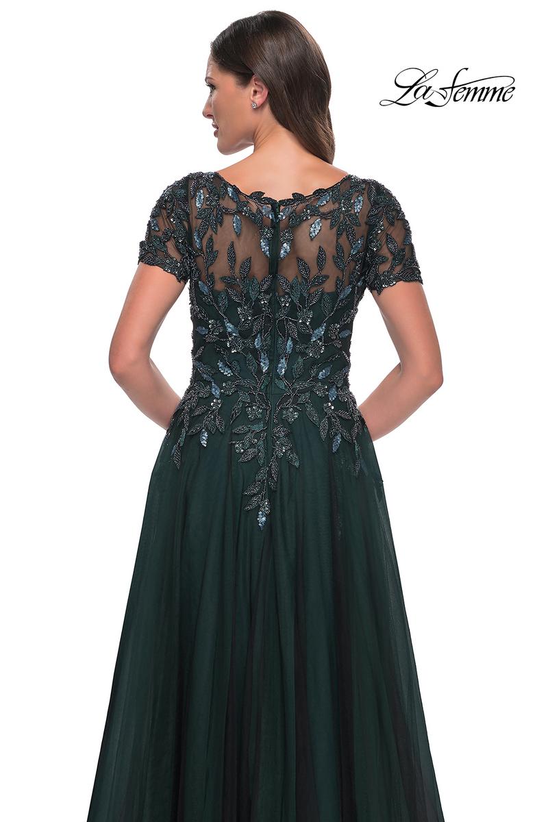 La Femme Mother of the Bride 31267 - Black/Emerald