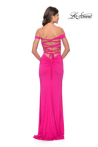 La Femme Dress 31276 - Neon Pink