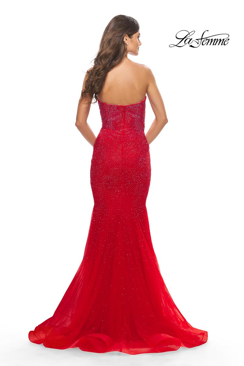 La Femme Dress 31285 - Red
