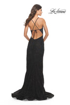 La Femme Dress 31288 - Black