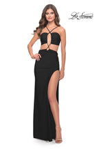 La Femme Dress 31293 - Black