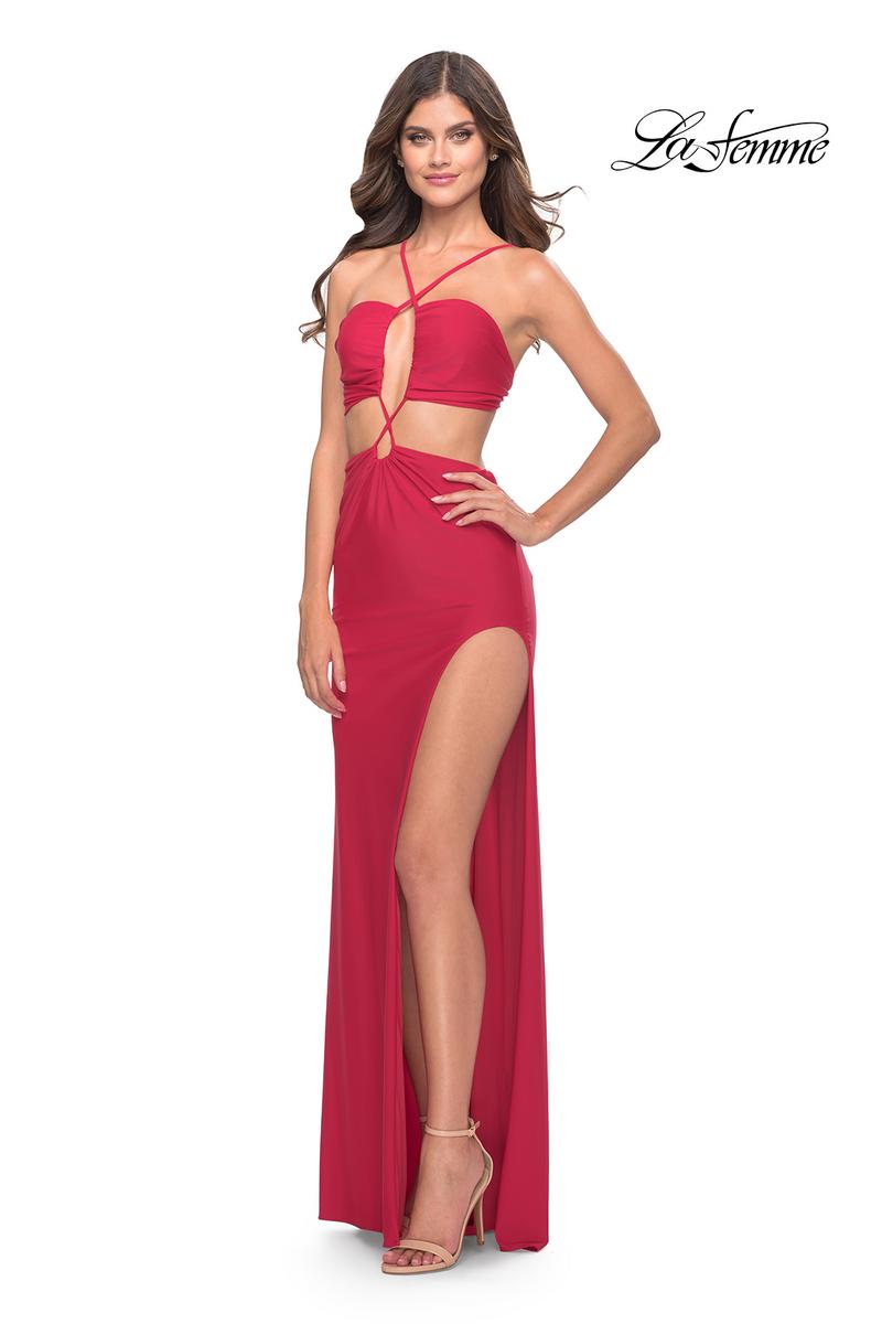 La Femme Dress 31293 - Red