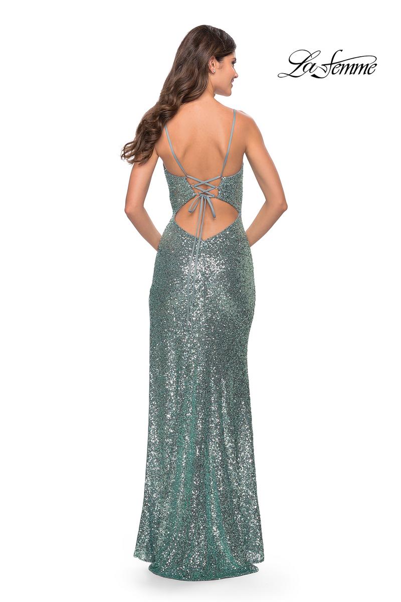 La Femme Dress 31298 - Mint