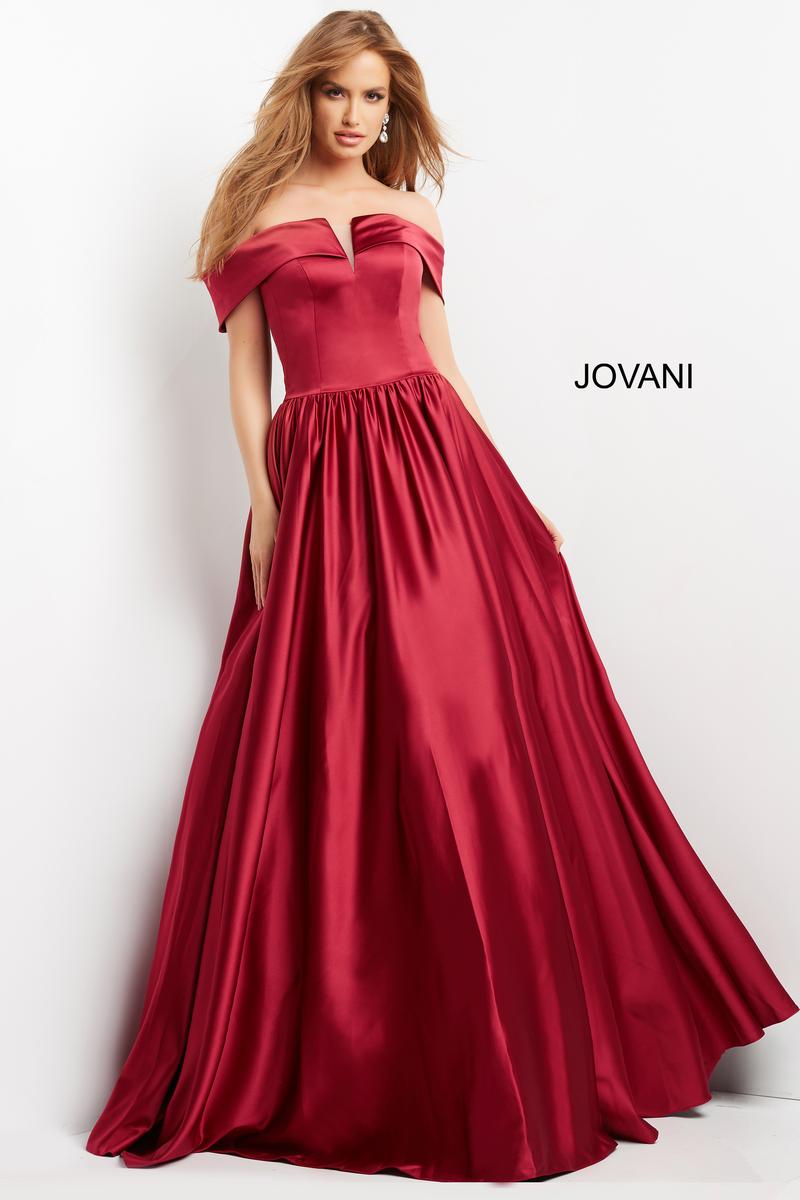 Jovani Evening 3129 - Burgundy