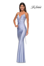 La Femme Dress 31301 - LIGHT PERIWINKLE