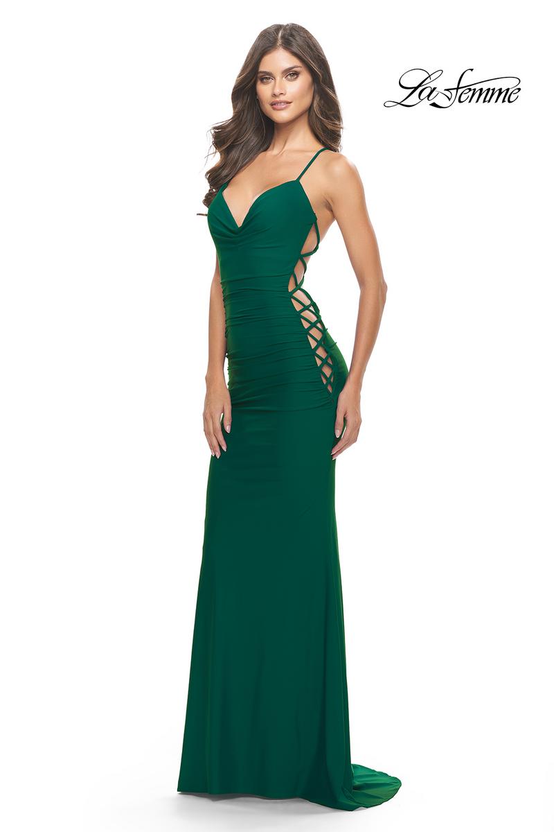 La Femme Dress 31315 - EMERALD