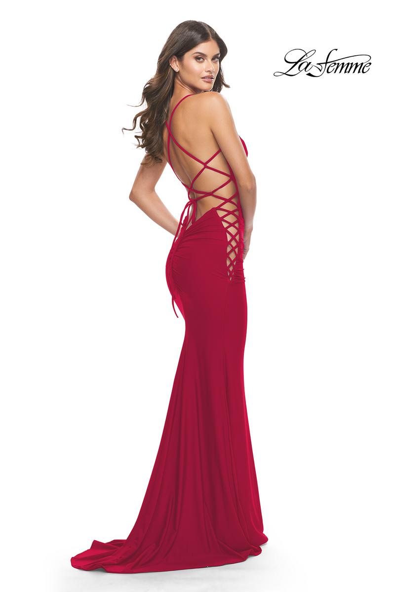 La Femme Dress 31315 - RED
