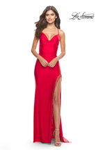 La Femme Dress 31326 - Red