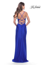 La Femme Dress 31326 - Royal Blue