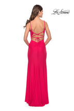 La Femme Dress 31329 - Hot Coral