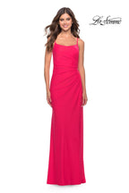 La Femme Dress 31329 - Hot Coral