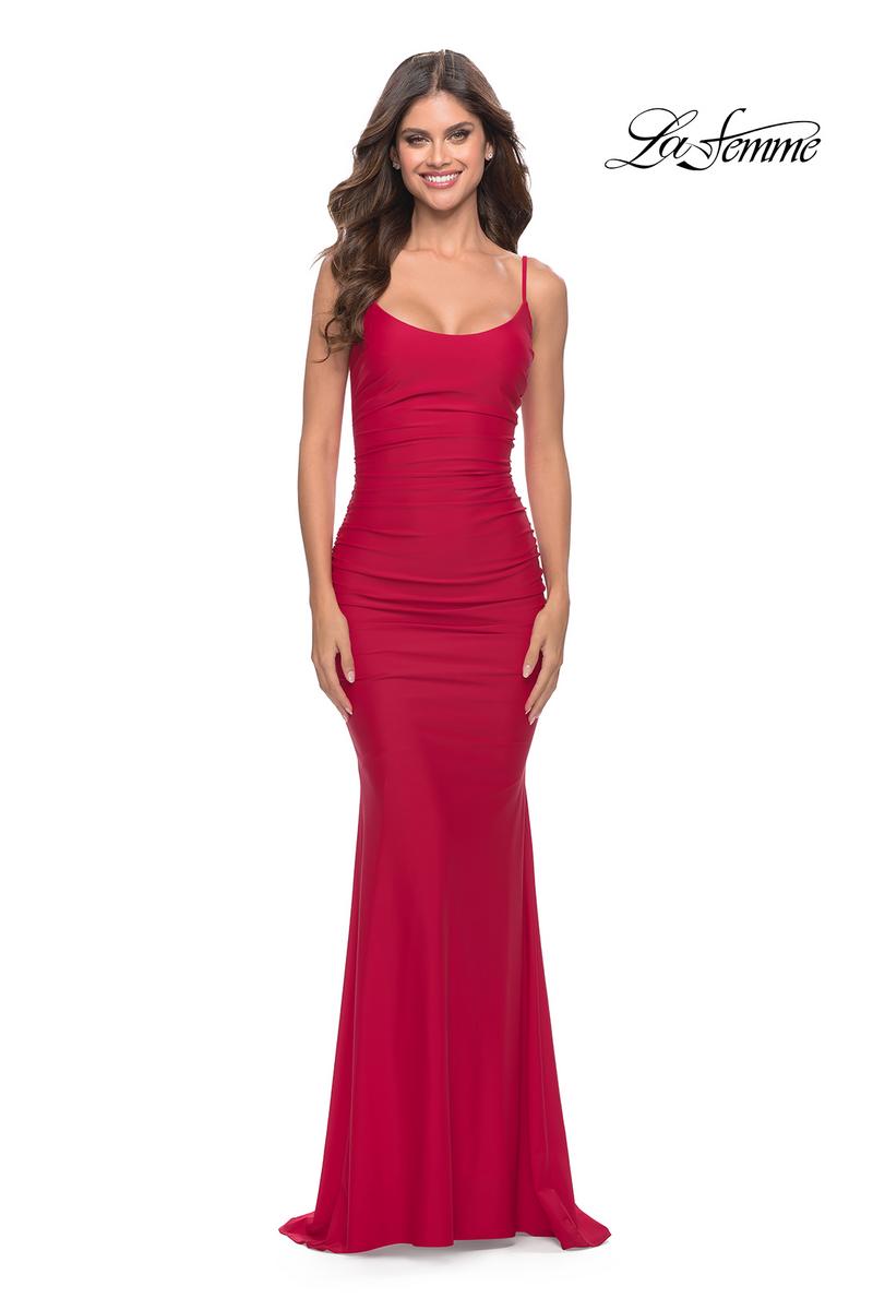 La Femme Dress 31330 - RED