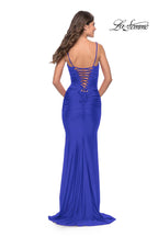 La Femme Dress 31330 - ROYAL BLUE