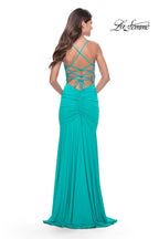 La Femme Dress 31331 - Aqua