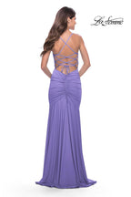 La Femme Dress 31331 - Periwinkle