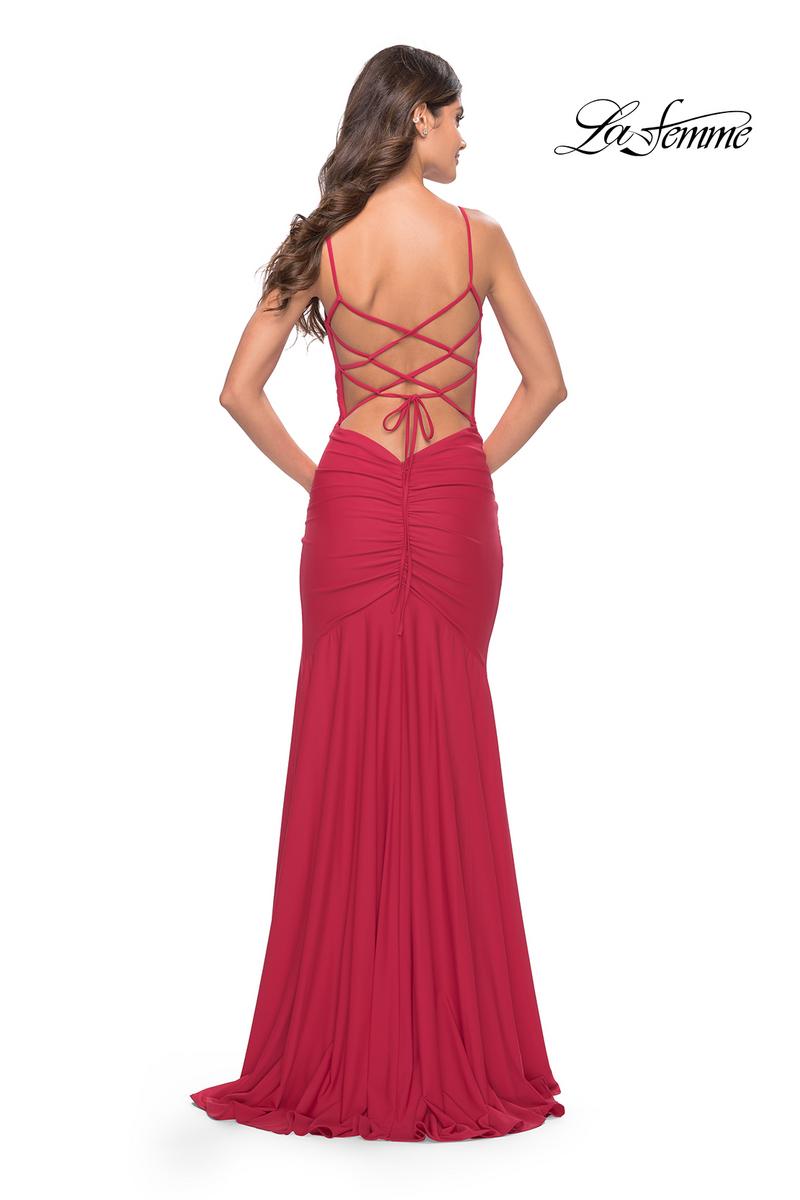 La Femme Dress 31331 - Red