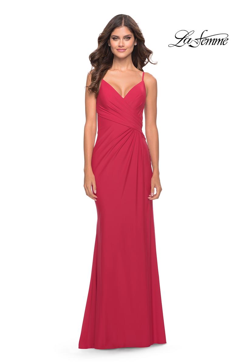La Femme Dress 31331 - Red