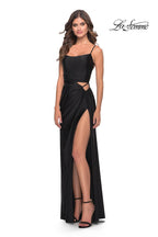 La Femme Dress 31332 - Black