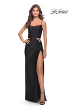 La Femme Dress 31332 - Black