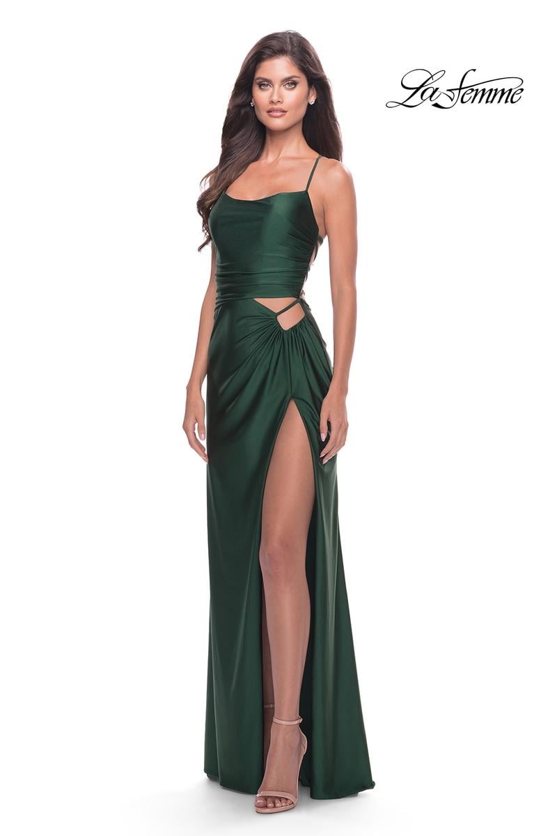 La Femme Dress 31332 - Emerald