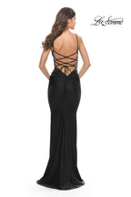 La Femme Dress 31333 - BLACK