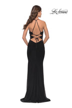 La Femme Dress 31334 - Black