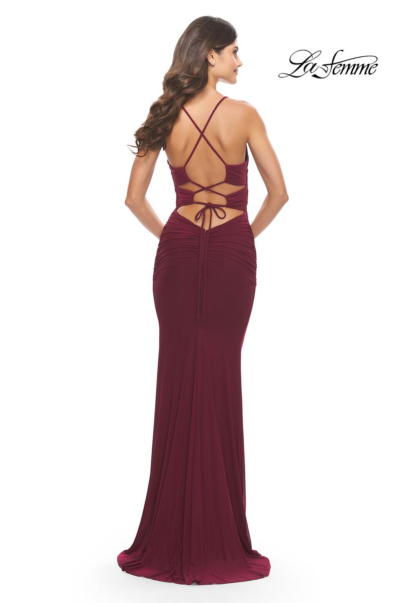 La Femme Dress 31334 - Dark Berry