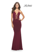 La Femme Dress 31334 - Dark Berry