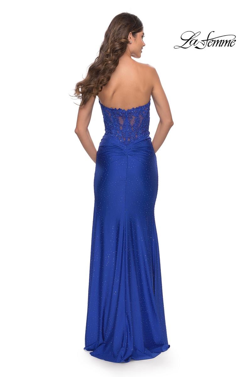 La Femme Dress 31343 - Royal Blue