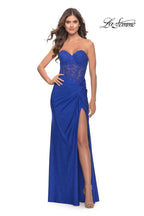 La Femme Dress 31343 - Royal Blue