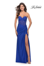 La Femme Dress 31343 - Royal Blue