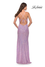 La Femme Dress 31349 - Light Periwinkle