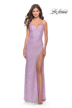 La Femme Dress 31349 - Light Periwinkle