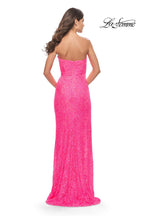 La Femme Dress 31351 - Neon Pink