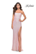 La Femme Dress 31355 - Light Pink