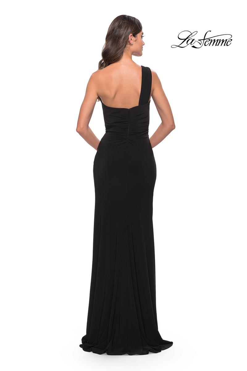 La Femme Dress 31357 - Black