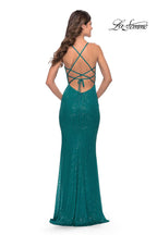 La Femme Dress 31362 - Peacock