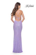 La Femme Dress 31362 - Periwinkle